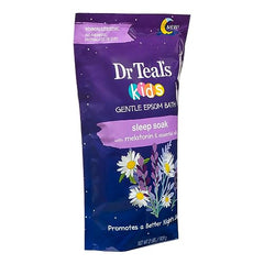 Dr Teal's niños con melatonina: uso suave para apoyar ritmos de sueño.