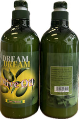 Lotion Dream Dream pour le corps à l'huile d'olive, bouteille 750 ml, hydratante et non grasse