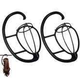 Dreamlover, soporte pelucas colgante, ideal para secado sin ocupar espacio.