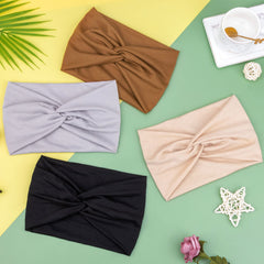 Turbante ancho de DRESHOW en colores sólidos para combinar con atuendos.