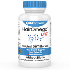 DrFormulas Original DHT Blocker en bouteille, soutien potentiel de la santé capillaire.