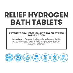 DRINK HRW Relief bomba de baño con magnesio para relajación profunda