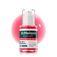 Dr.Melaxin Cemenrete: botella rosa del serum para suavizar la textura de la piel.