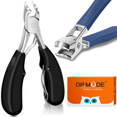DRMODE corta-uñas-duras con mango ergonómico para un agarre cómodo