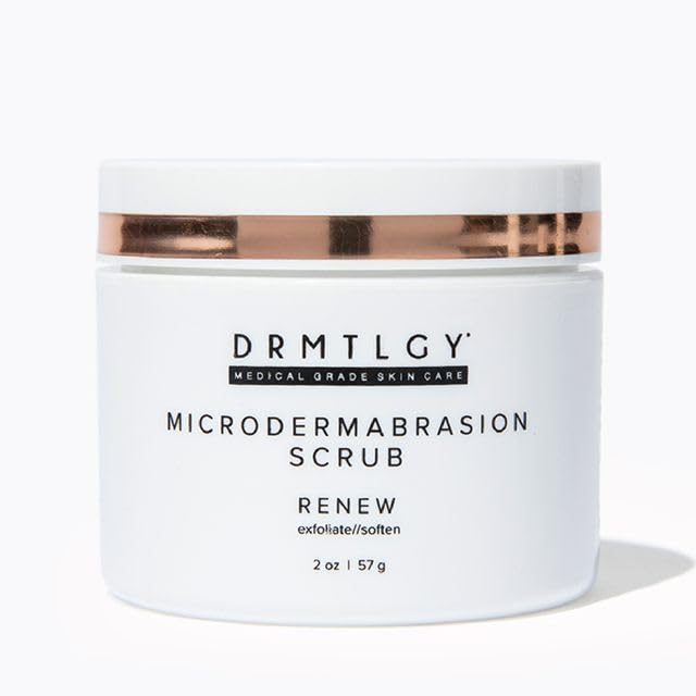 DRMTLGY exfoliante facial textura suave para piel más lisa y radiante
