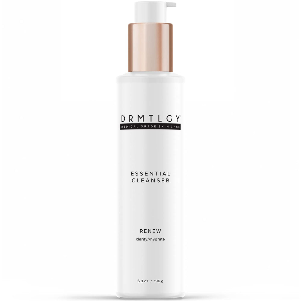 DRMTLGY Limpiador facial esencial en frasco para una limpieza suave.