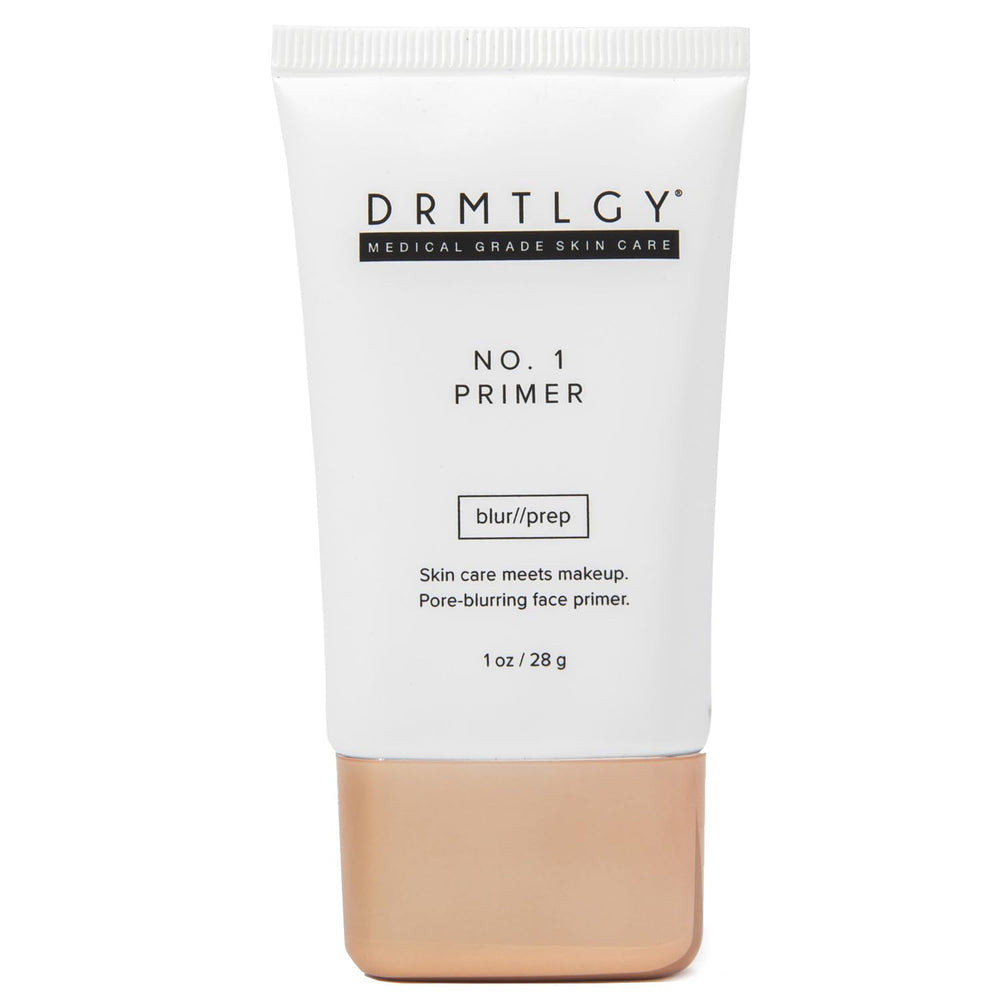 DRMTLGY primer-bote-claridad: base suave que prepara la piel para maquillaje duradero