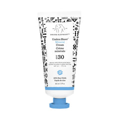 Drunk Elephant Umbra crema mineral ligera con SPF 30 para uso diario.