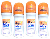 Dry Idea Frais Linge Roll-On bouteille visible, fraîcheur durable.