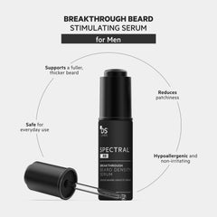 DS Laboratories Spectral.BRD, gotero para aplicación diaria, barba más uniforme.