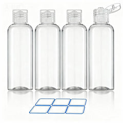 Botellas de viaje DTDNZKN de 100 ml con rosca y sello hermético para evitar fugas