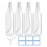 Botellas de viaje DTDNZKN 100 ml, ligeras y reutilizables para llevar en el bolso.