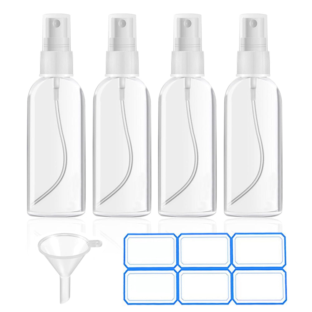 DTDNZKN: juego de 4 botellas spray 50 ml, tamaño de viaje para cosméticos