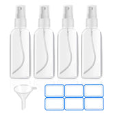 DTDNZKN: juego de 4 botellas spray 50 ml, tamaño de viaje para cosméticos