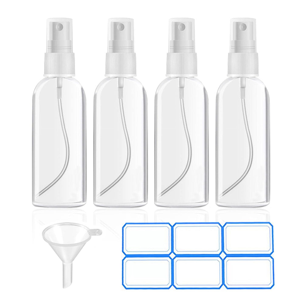 DTDNZKN juego de cuatro botellas spray 30 ml para viajar, práctico y compacto