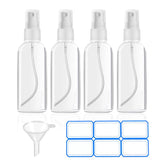 DTDNZKN juego de cuatro botellas spray 30 ml para viajar, práctico y compacto