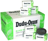 DuDu Savon noir africain emballage 24 barres; pratique pour une utilisation régulière.