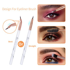 Brocha ceja curvada DUAIU para delinear cejas con precisión.