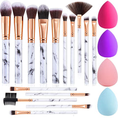 DUAIU brocha de polvo Marble Set para acabado suave y uniforme
