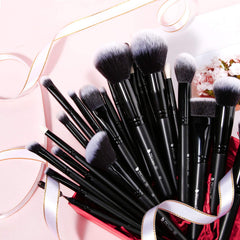 DUcare brochas para ojos 19 piezas, precisión para delinear y difuminar sombras