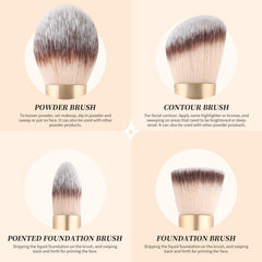 DUcare punta definida para aplicar bronceador con precisión.