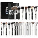 DUcare serie panda 31 pinceles con estuche cuero, ideal para almacenamiento y transporte