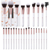 DUcare set de 27 pinceles para maquillaje, vista frontal, acabado premium para maquillaje completo