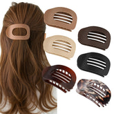 duckbill pinza para el pelo, plano elegante, ideal para uso diario y sin resbalón.