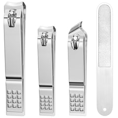 DUCOO cortauñas grande para pie, facilita recorte preciso de uñas gruesas.