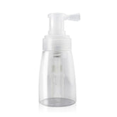 Duehut botella de polvo 180ml transparente facilita ver la cantidad restante ideal para viaje.