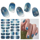 DUKASOU laminas gel uñas estrellas brillantes para un acabado reluciente en casa