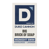 Duke Cannon Big Brick Jabon Sandalo Lavanda, aroma revitalizante para la limpieza diaria.