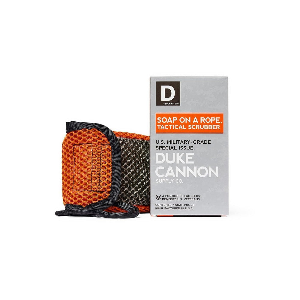 Duke Cannon bolsa exfoliante para jabón en la ducha, higiene mejorada