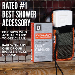 Duke Cannon malla gruesa para exfoliar manos y pies
