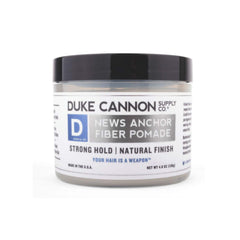 Duke Cannon News Anchor Pomada de Fibra 2-Pack: sujeción firme para peinado
