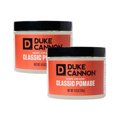 Duke Cannon News Anchor Pomada, bote, fijación fuerte para peinado duradero.