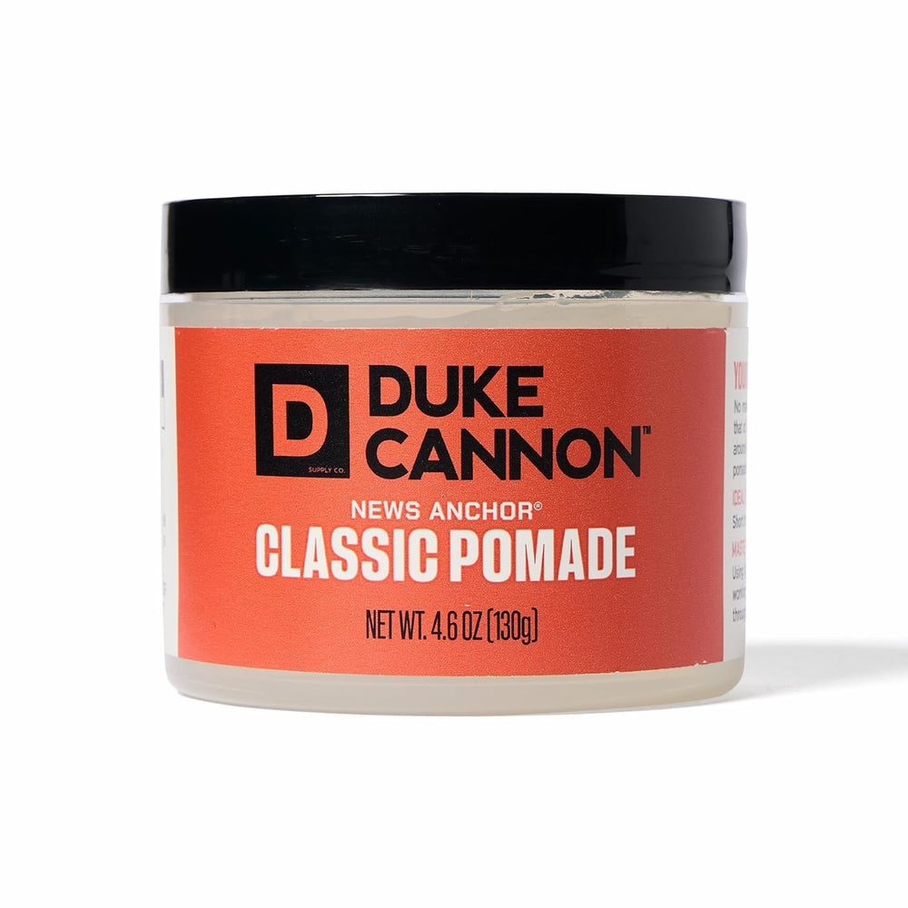 Duke Cannon Flexible, envase frontal mostrando el producto y control suave