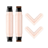 Dulele delineador gel doble cabeza, alas perfectas en segundos para un look simétrico.