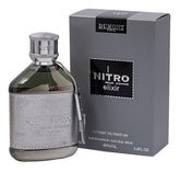 Dumont Nitro Elixir: botella para hombre, lujo duradero para todo el día.