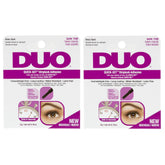 DUO Quick-Set pegamento oscuro para pestañas, fijación duradera para un look intenso.