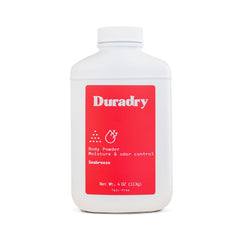 Duradry Seabreeze: envase frontal mostrando polvo para uso diario.