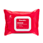 Duradry toallitas antiperspirantes para cuerpo con secado rápido y uso diario
