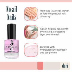 Rejuvacote1 de duri, capa-base para inicio suave de la manicura.
