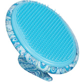 Dylonic cepillo cuerpo ergonómico para exfoliar suavemente antes del afeitado.