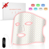 DZAVOK máscara de luz roja para el rostro, efecto iluminador suave.