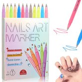 Punta 0-5 mm de DZCKTFYGRT para trazos finos y precisos en uñas.