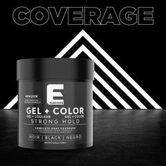 Gel Elegance negro, lavado instantáneo para retirar el producto rápidamente