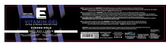 Etiqueta del Gel Elegance Pro-VB-5 mostrando beneficios para el cabello.