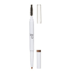 e.l.f. Instant Lift Brow Pencil con dos puntas define cejas con precisión sostenida.