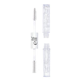 e.l.f. mascara transparente para cejas y pestañas, empaque compacto y práctico